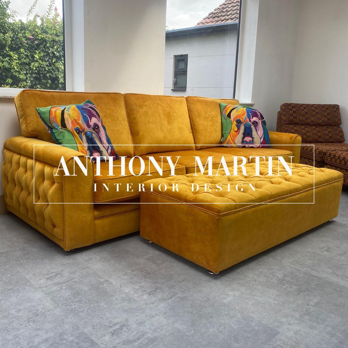 The Florence Sofa & Footstool