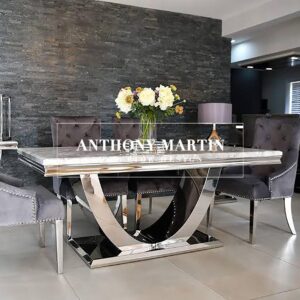 Paloma Marble Dining Table