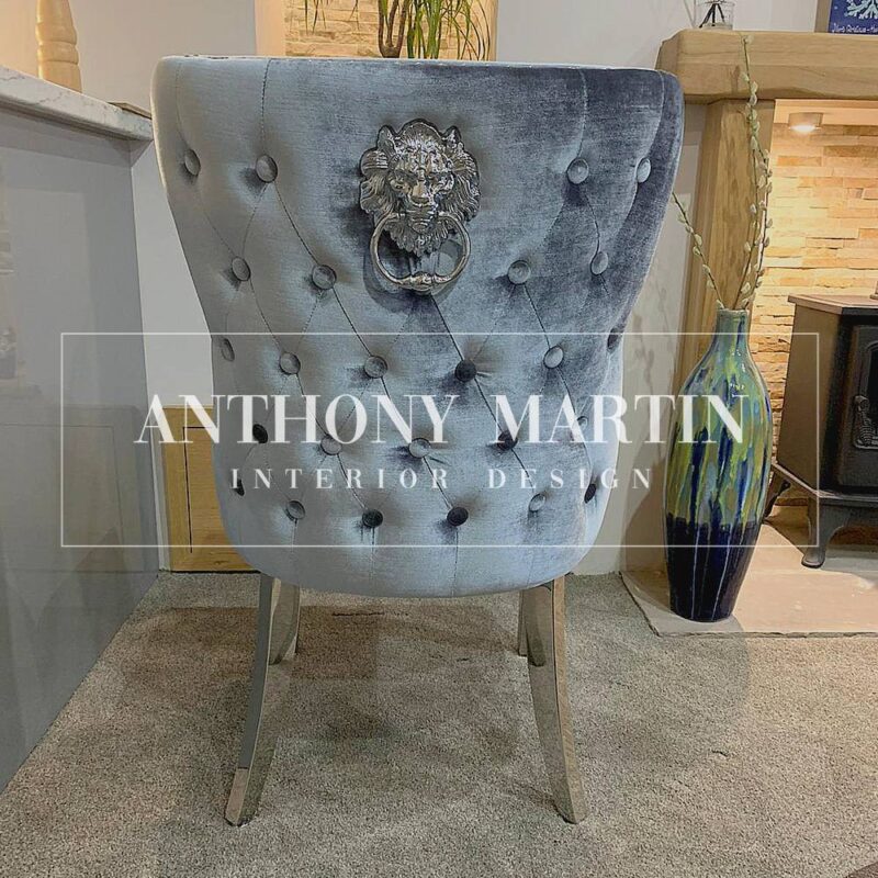 Kensington Silver/Grey Chair