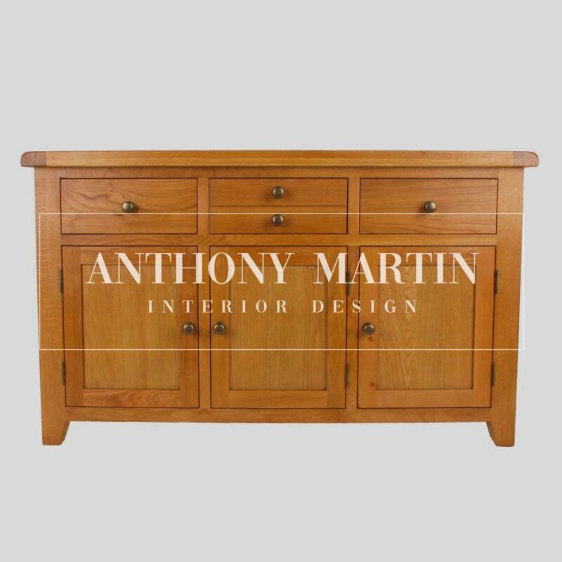 Oak Large Sideboard