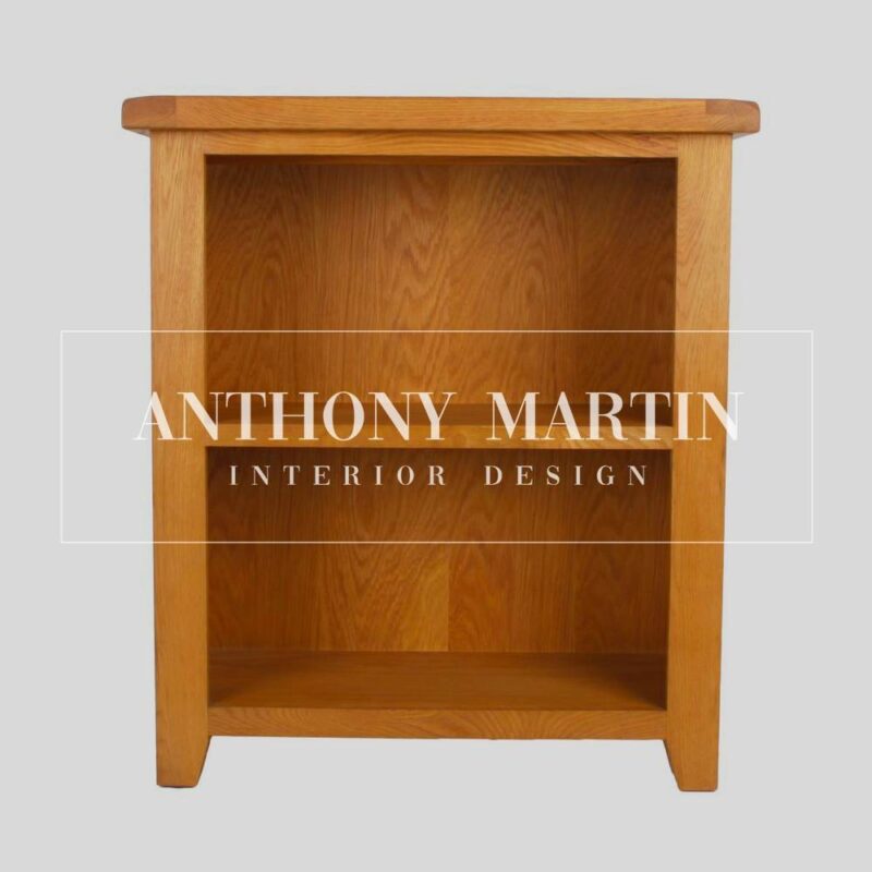 Oak Low Bookcase