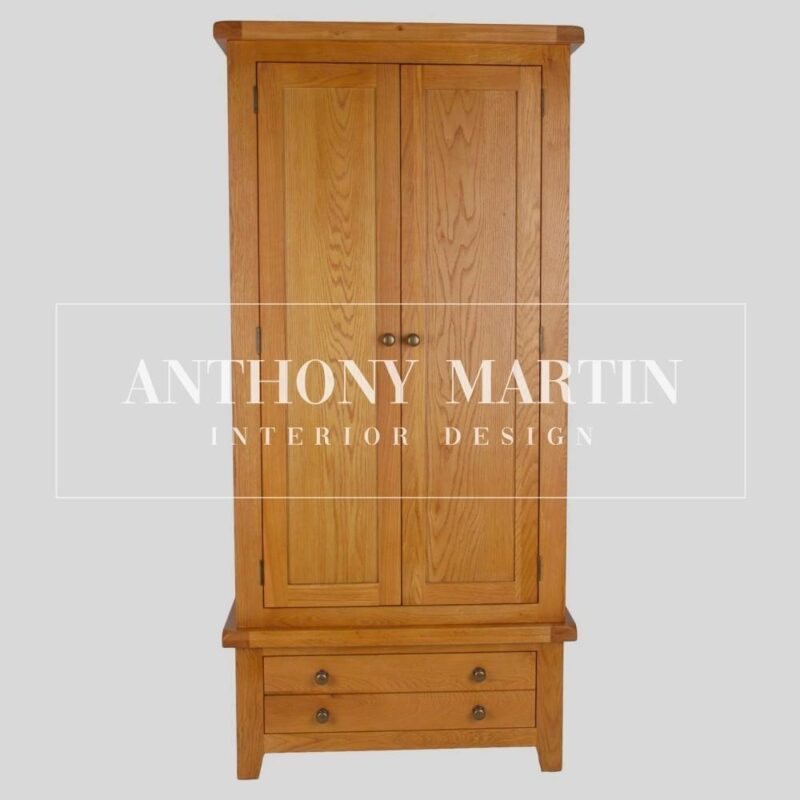 Oak Small Wardrobe