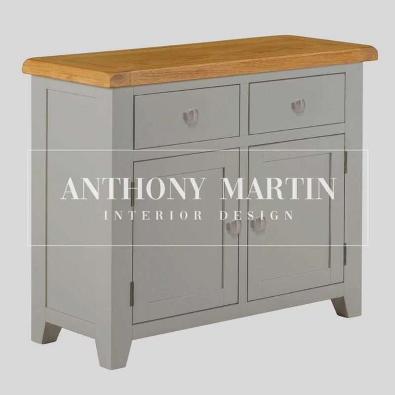 Painted Oak Small Sideboard