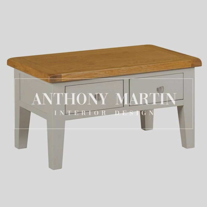 Painted Oak Coffee Table