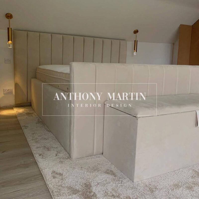 Anthony Martin Bespoke is a furniture manufacturer specialising in bespoke beds, sofas, wardrobes, fixed seating, kitchens, upholstery & soft furnishings in Leeds, Bradford, Harrogate, Wakefield, Halifax & Huddersfield. Visit anthonymartinbespoke.co.uk