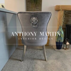 Buckingham Grey Plush Chair